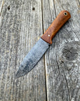 Mountain Scout Knife — Desert Ironwood  & Brass