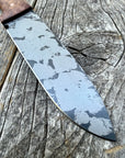 Long Scout Knife — Redwood Burl & Copper