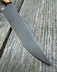 Prototype Kitchen Petty Knife — Spalted Hickory & Brass