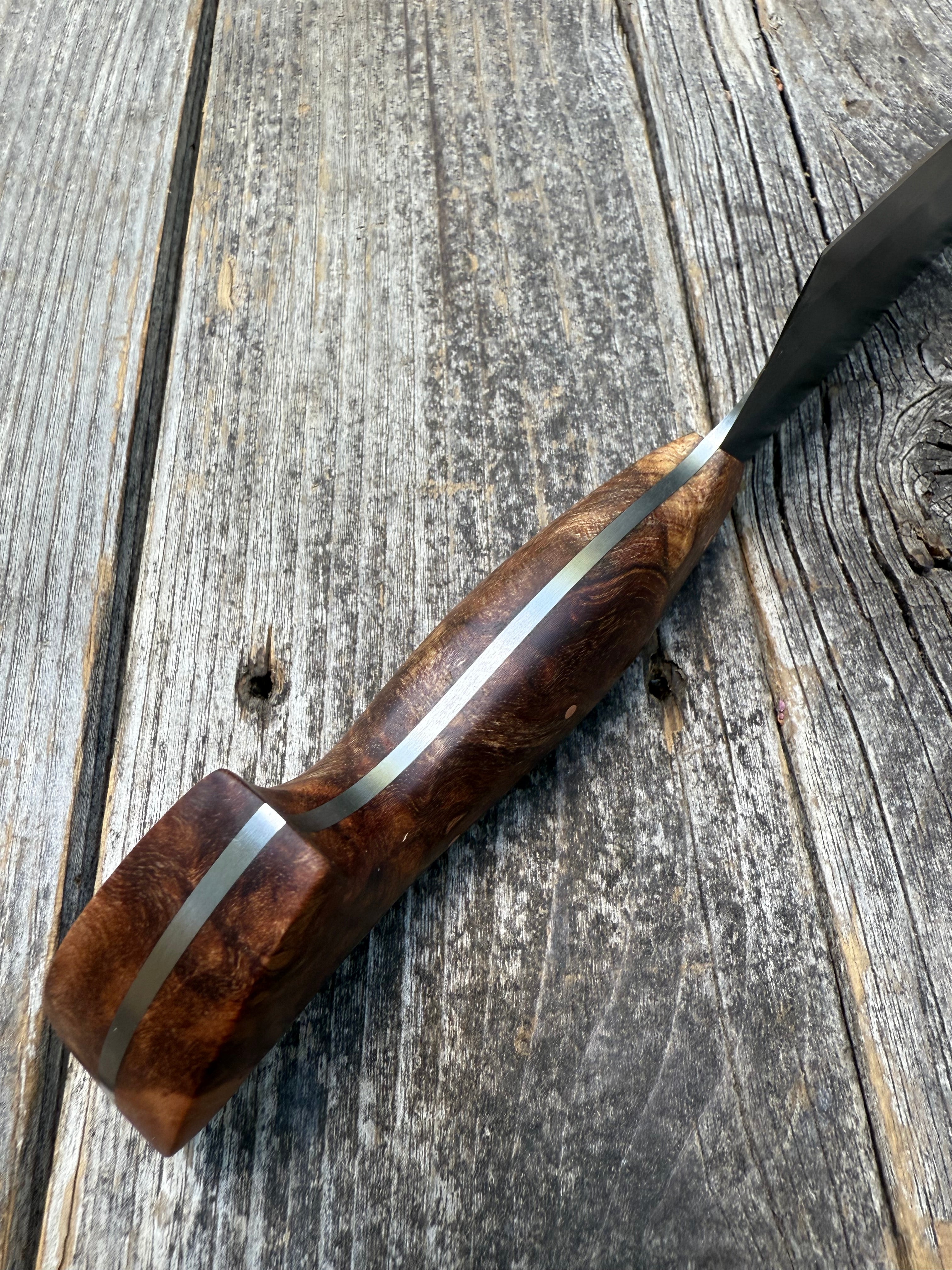 S-Ground Chef’s Knife— Ambrosia Maple & Copper