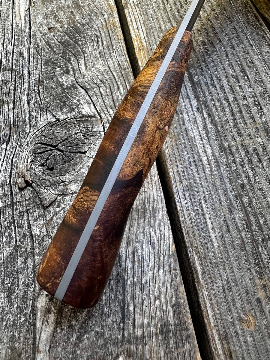 S-Ground Chef’s Knife— Ambrosia Maple & Copper