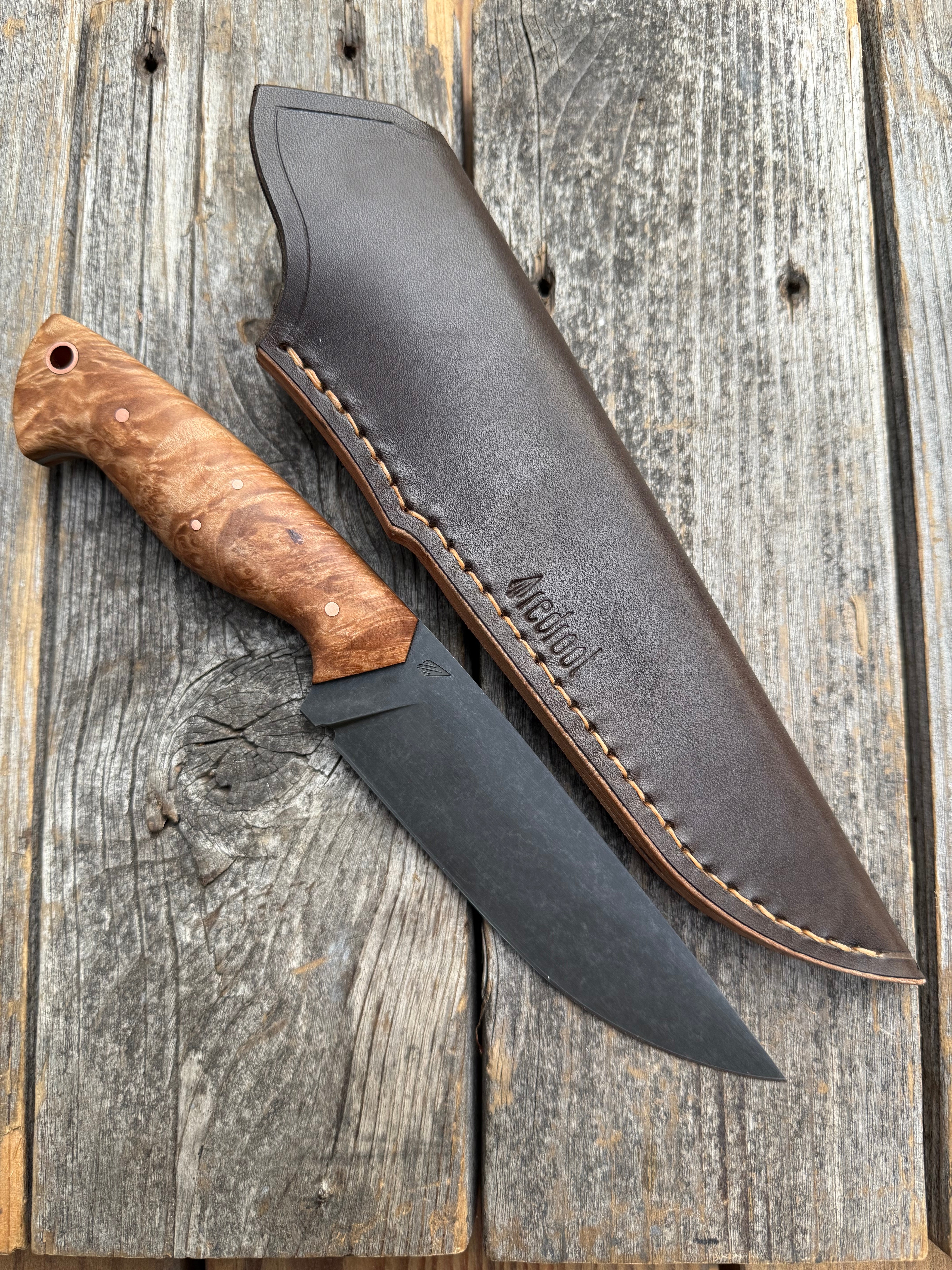 Prometheus Hunter — Maple Burl & Copper