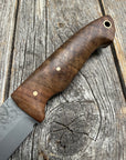 Valence Bushcrafter — Figured Walnut & Brass