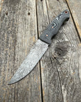 Valence Bushcrafter — Linen Micarta & Copper