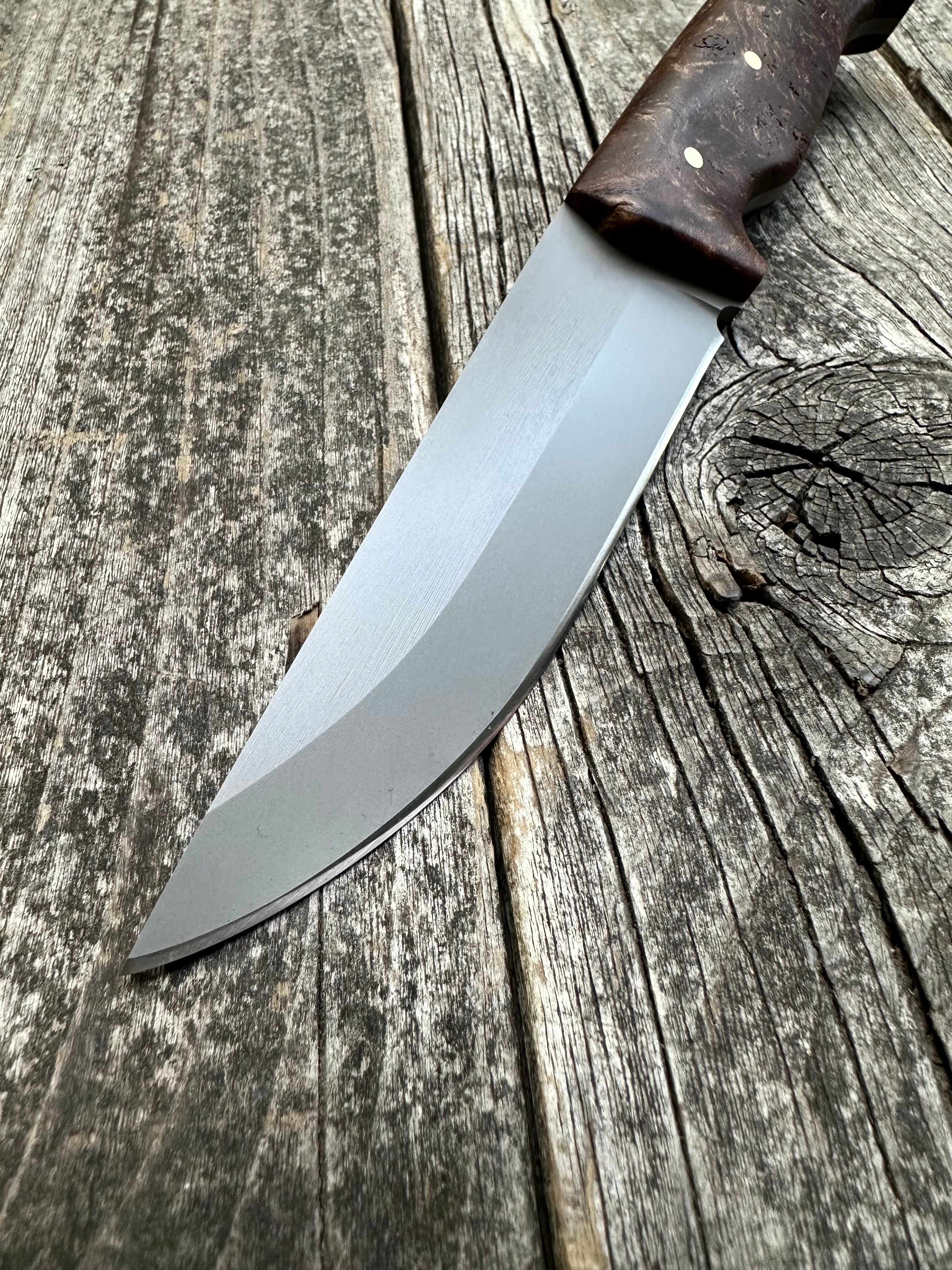 Valence Bushcrafter — Ambrosia Maple Burl & Brass