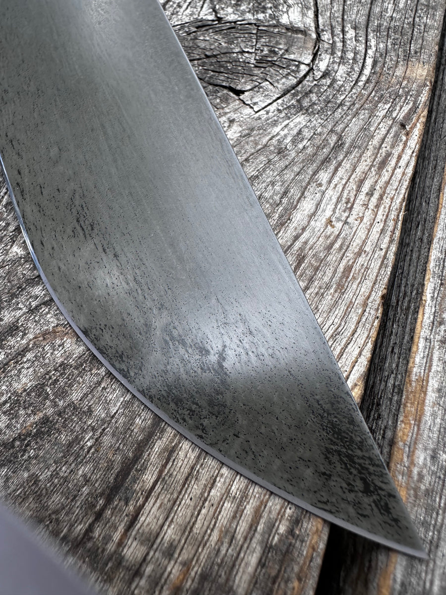 Western Chef’s Knife 7” — Redwood Burl & Copper
