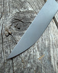 Prototype Kitchen Petty Knife — Spalted Hickory & Brass