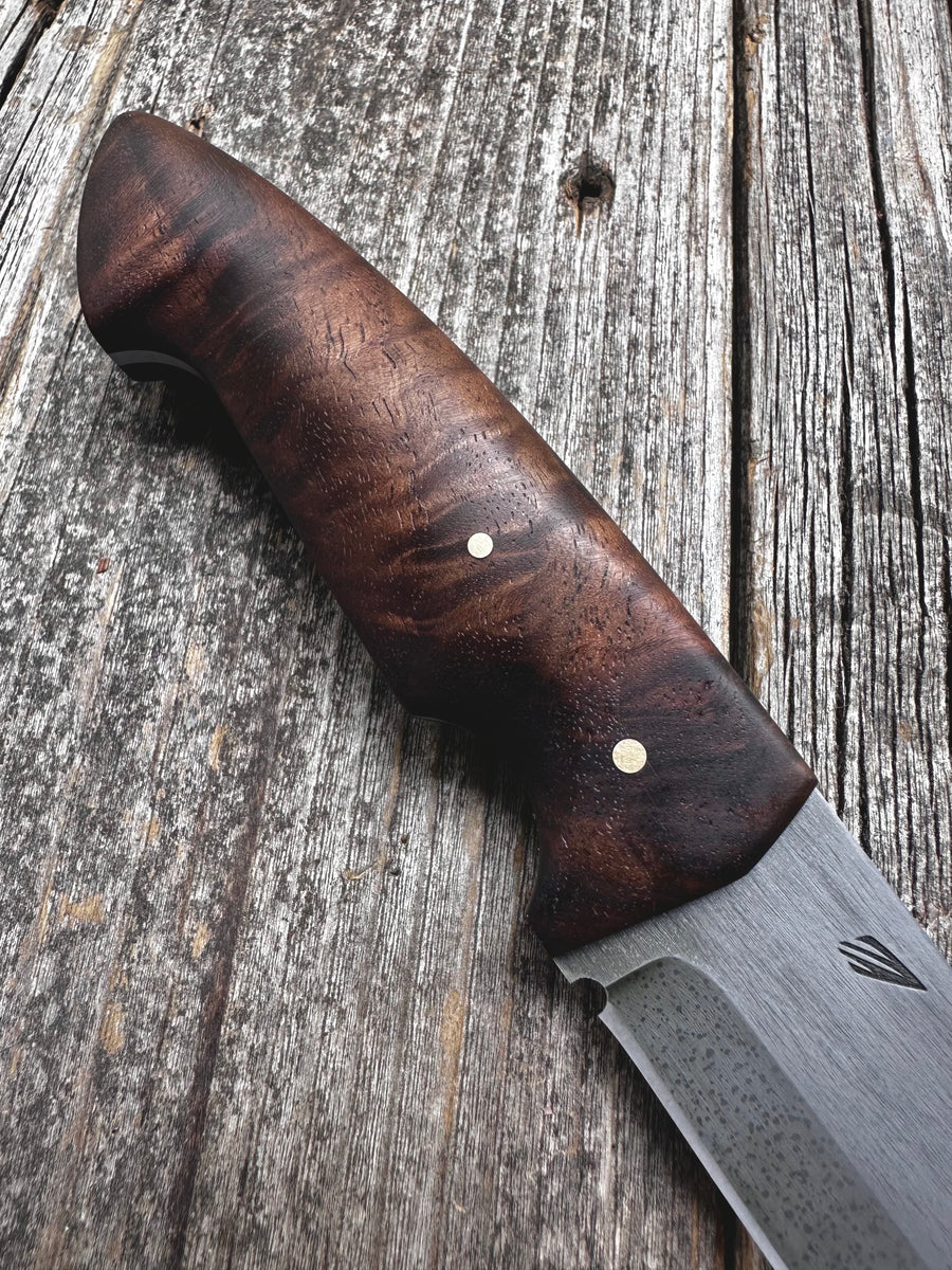 Valence Bushcrafter — Walnut burl & Copper