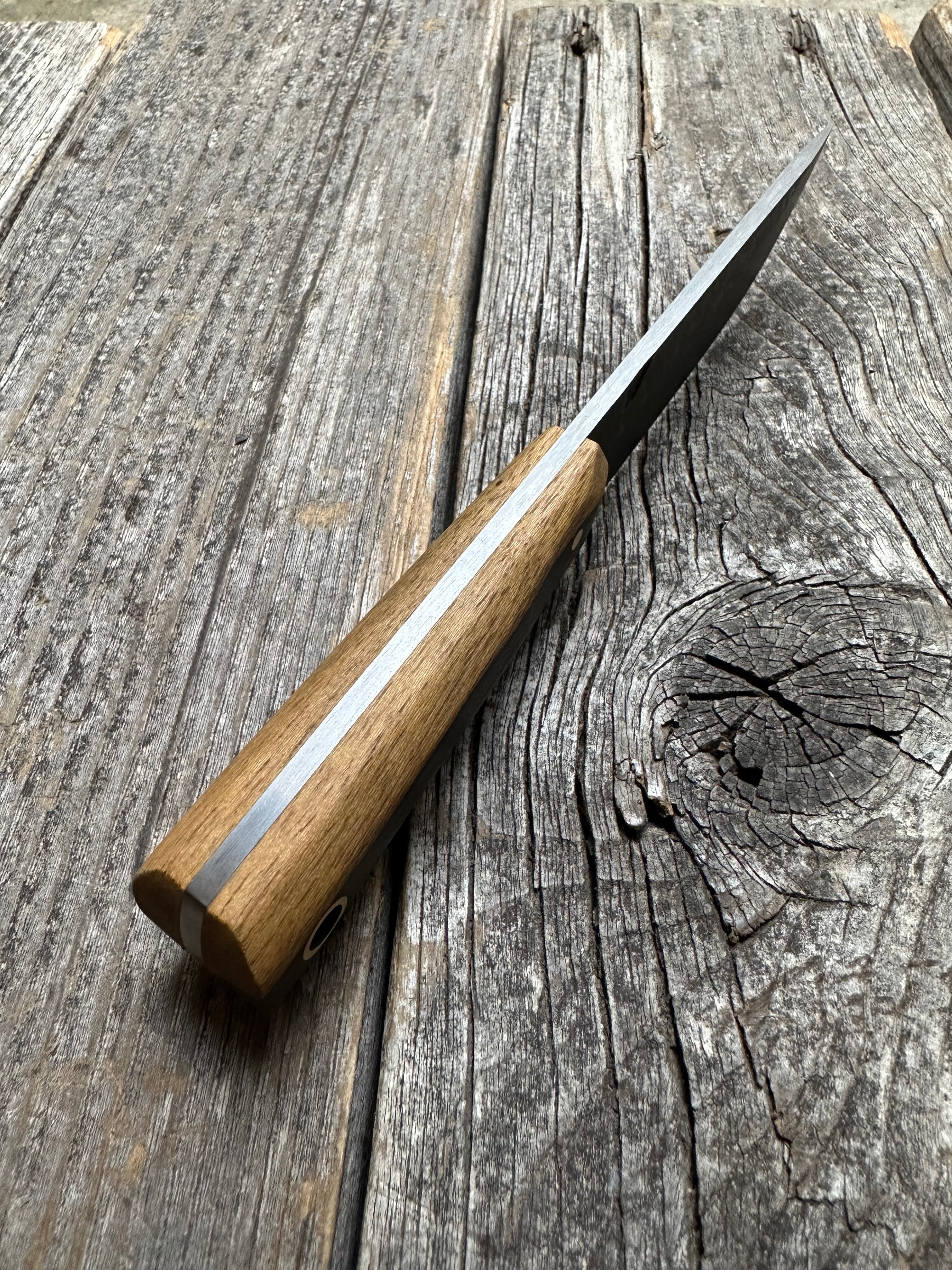 Custom Mountain Scout Knife — Zircote & Brass