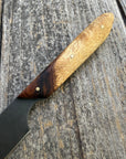 Western Paring Knife 3.75" —  Koa & Brass