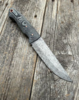 Valence Bushcrafter — Linen Micarta & Copper