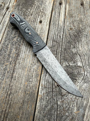 Valence Bushcrafter — Linen Micarta & Copper