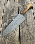 S-Ground Chef’s Knife 7”— Spalted Maple & Copper