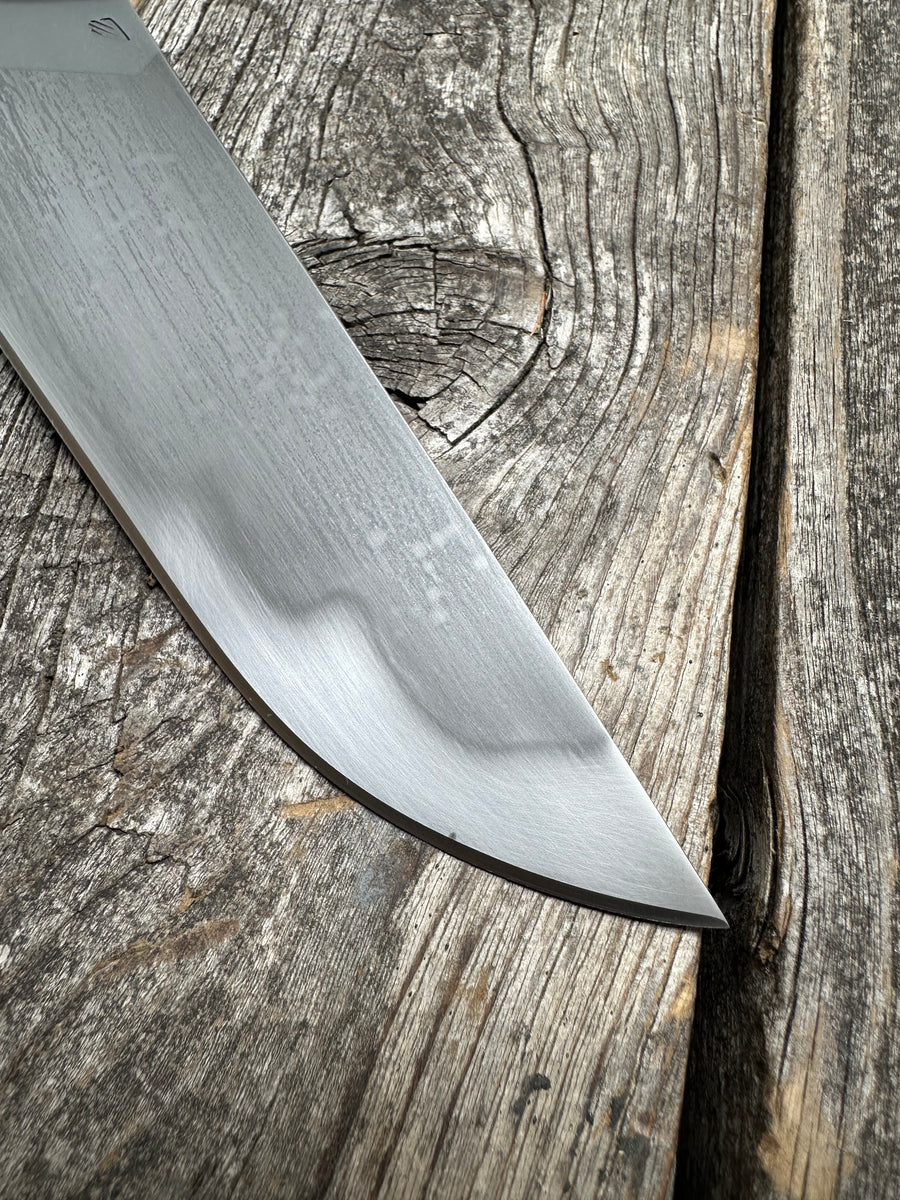 *Blem Sale* Prototype 6” Mini-Chef — Spalted Maple Burl & Brass