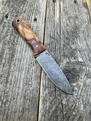 Mountain Scout Knife — Ambrosia Maple & Brass