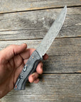 Valence Bushcrafter — Linen Micarta & Copper