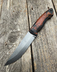 Valence Bushcrafter — Burl Micarta & Linen