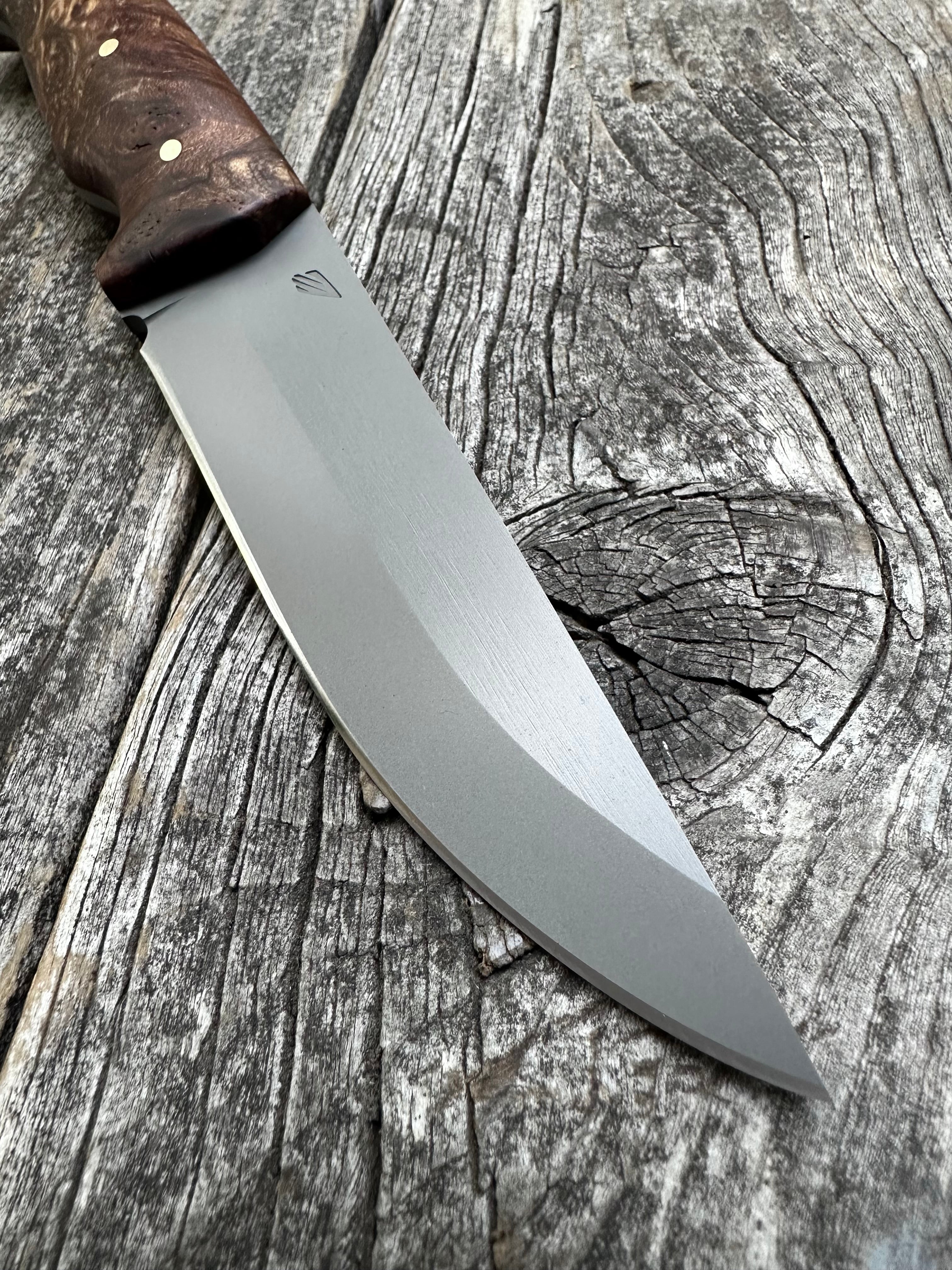 Valence Bushcrafter — Ambrosia Maple Burl & Brass