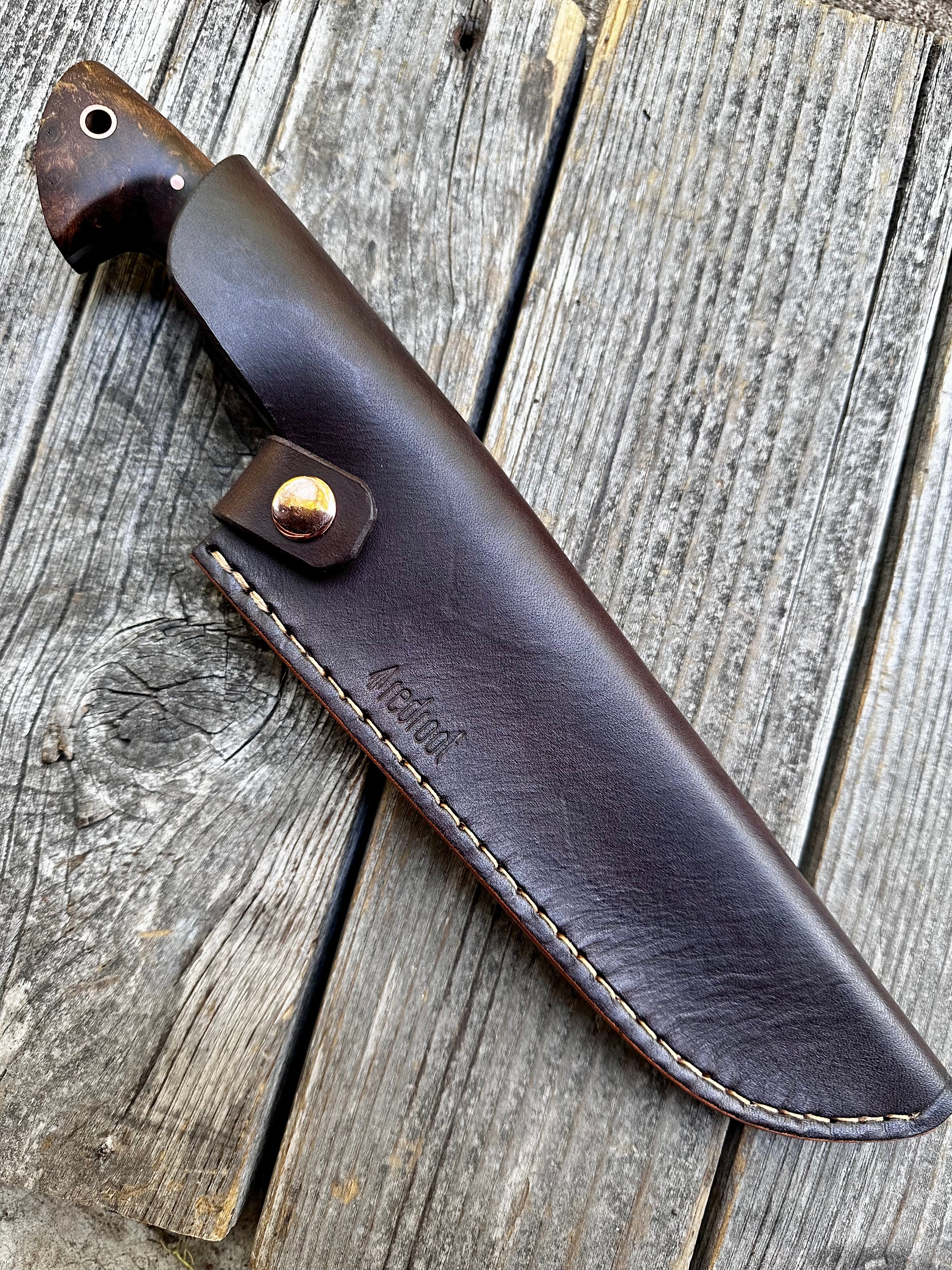 S-Ground Chef’s Knife— Ambrosia Maple & Copper