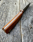 Mountain Scout Knife — Desert Ironwood  & Brass