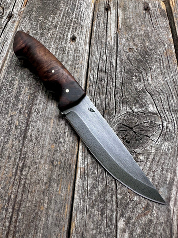 Valence Bushcrafter — Walnut burl & Copper