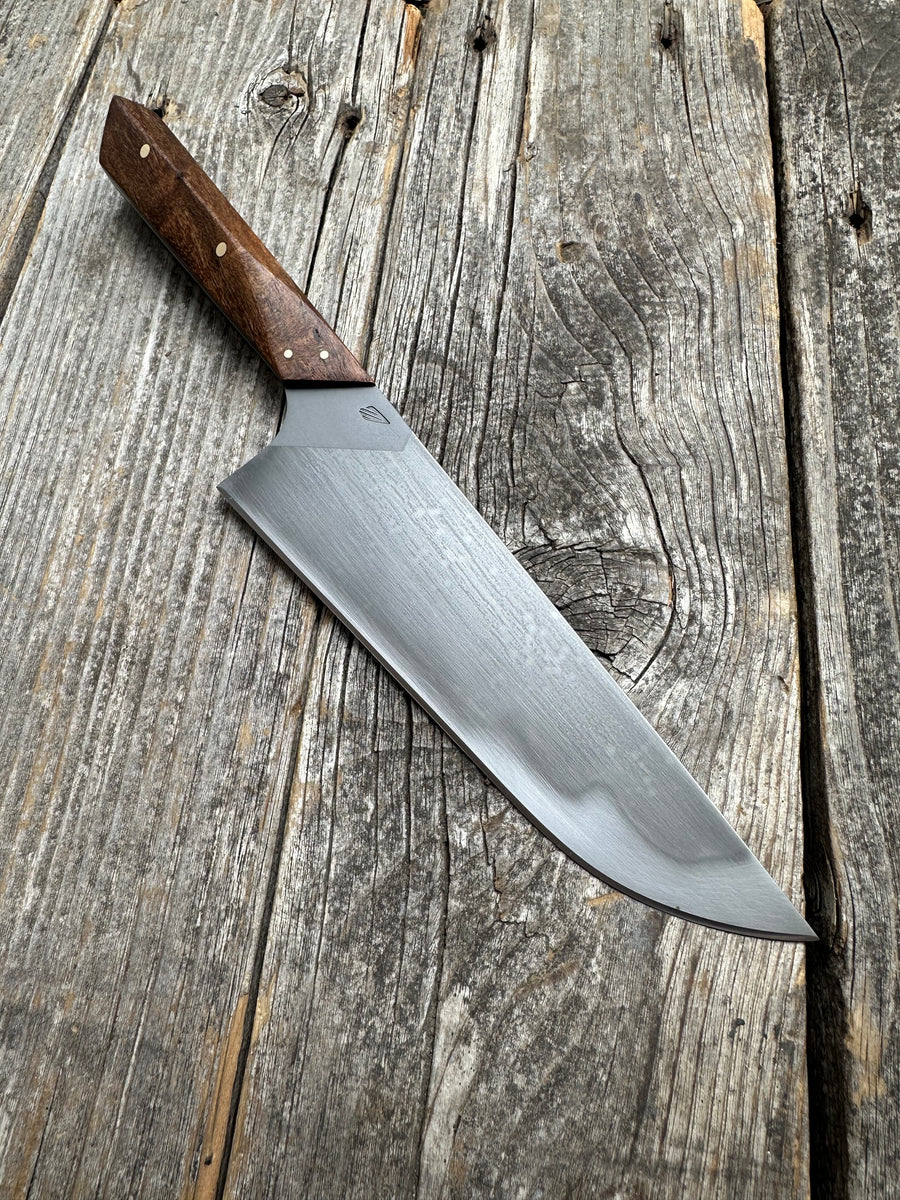 *Blem Sale* Prototype 6” Mini-Chef — Spalted Maple Burl & Brass