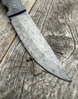 Valence Bushcrafter — Linen Micarta & Copper