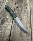 Valence Bushcrafter — Burl Micarta & Linen