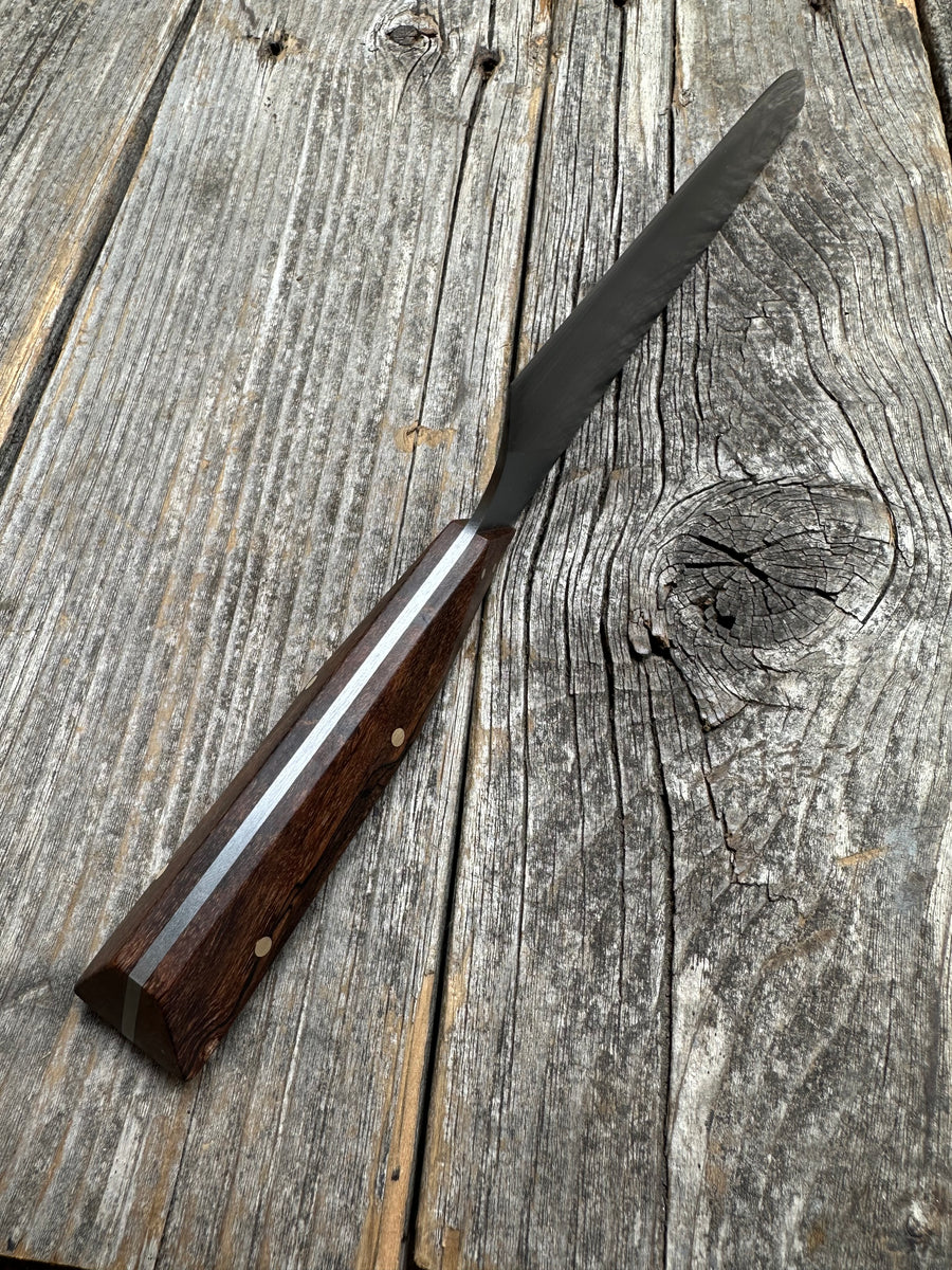 *Blem Sale* Prototype 6” Mini-Chef — Spalted Maple Burl & Brass