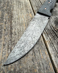 Valence Bushcrafter — Linen Micarta & Copper