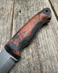 Valence Bushcrafter — Burl Micarta & Linen
