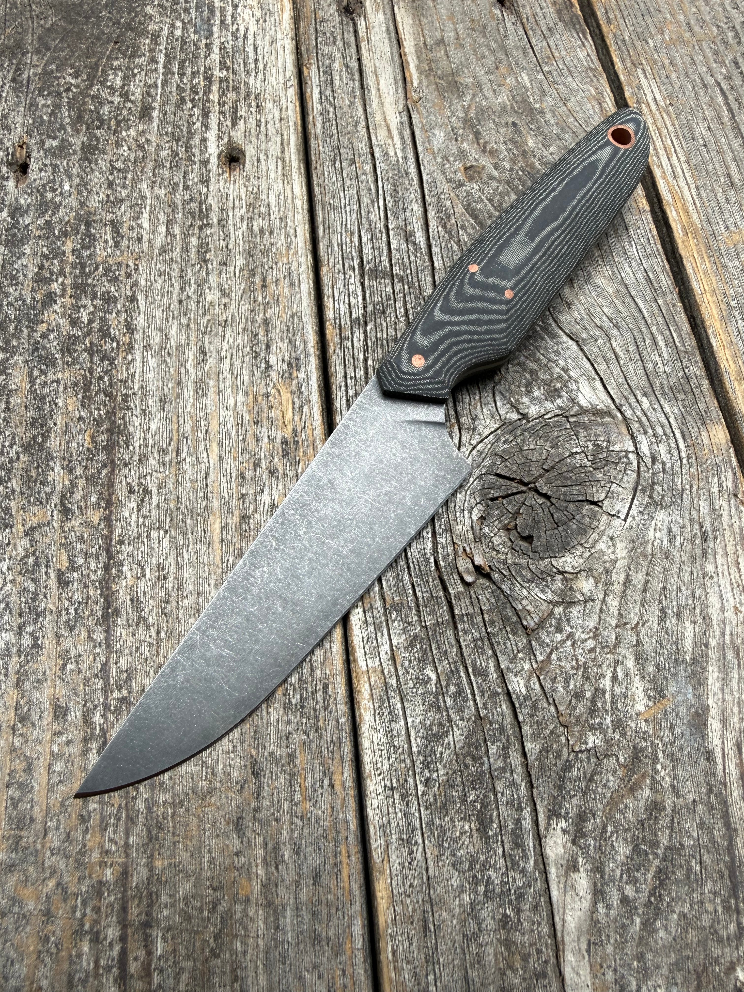Prototype Fastback— Micarta & Copper