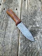 Mountain Scout Knife — Desert Ironwood  & Brass