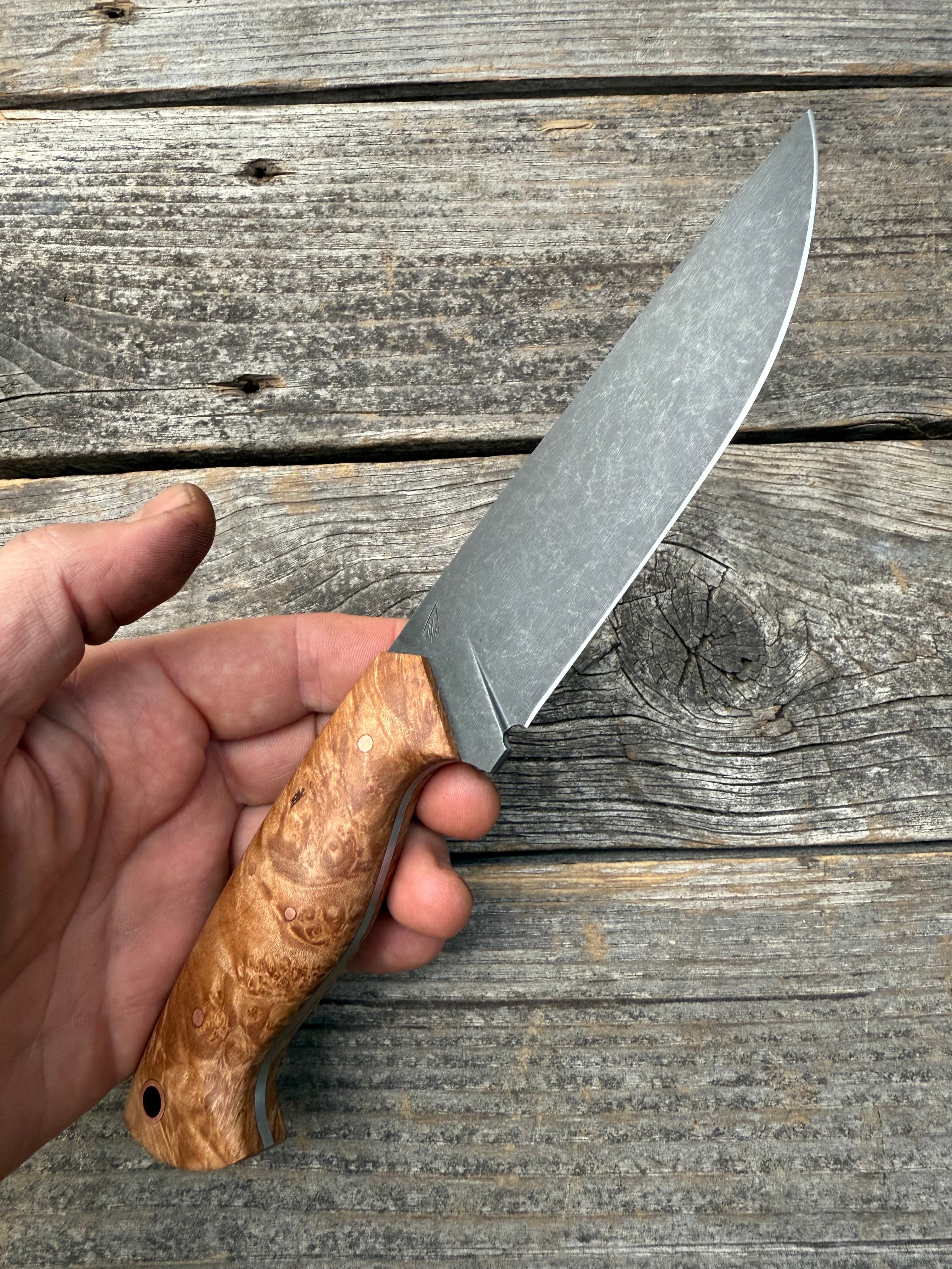 Prometheus Hunter — Maple Burl & Copper