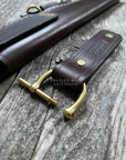 Drop-Point Harvester— Quilted Walnut & Brass