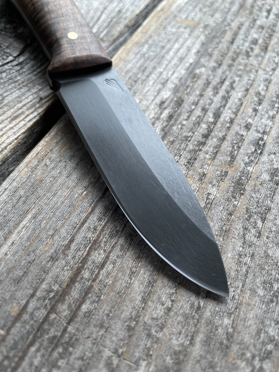 Mountain Scout Knife — English Walnut & Brass