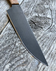 Western Kitchen Petty Knife — Maple Burl & Copper