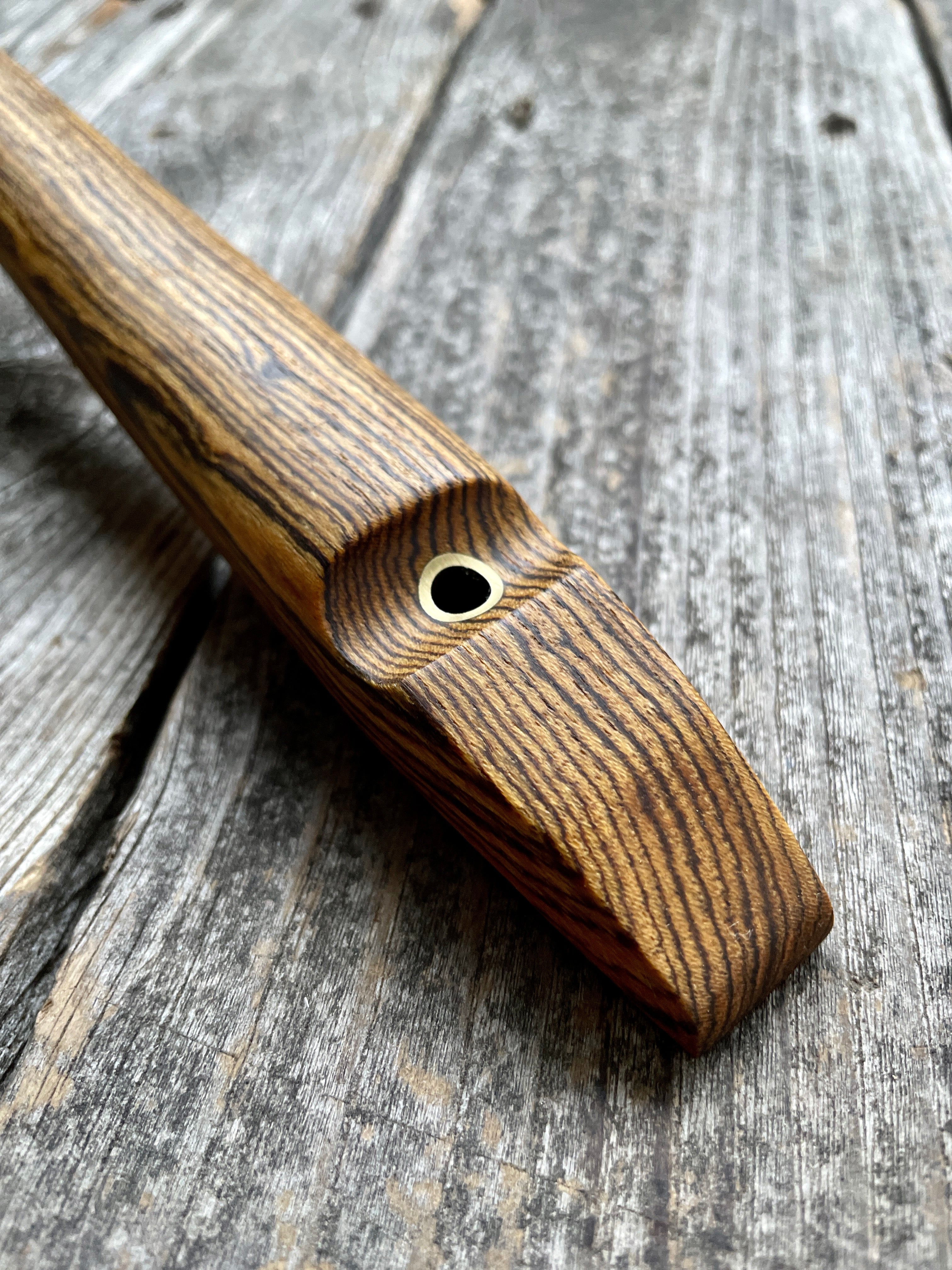 Carbon Turner— Bocote & Brass (003)