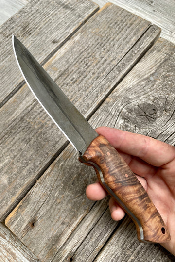 Valence Bushcrafter — Maple Burl & Copper