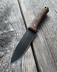 Mountain Scout Knife — English Walnut & Brass