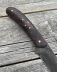 Mattei’s Boning/Fillet knife 6" — (Rigid) Curly Walnut & Copper