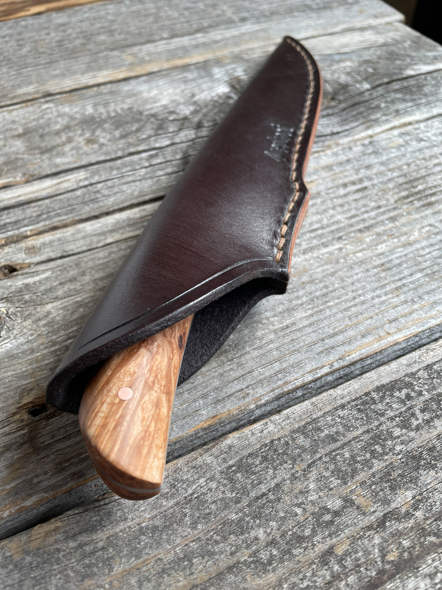 Mattei’s Boning/Fillet knife 6" — (Stainless) Maple Burl & Copper