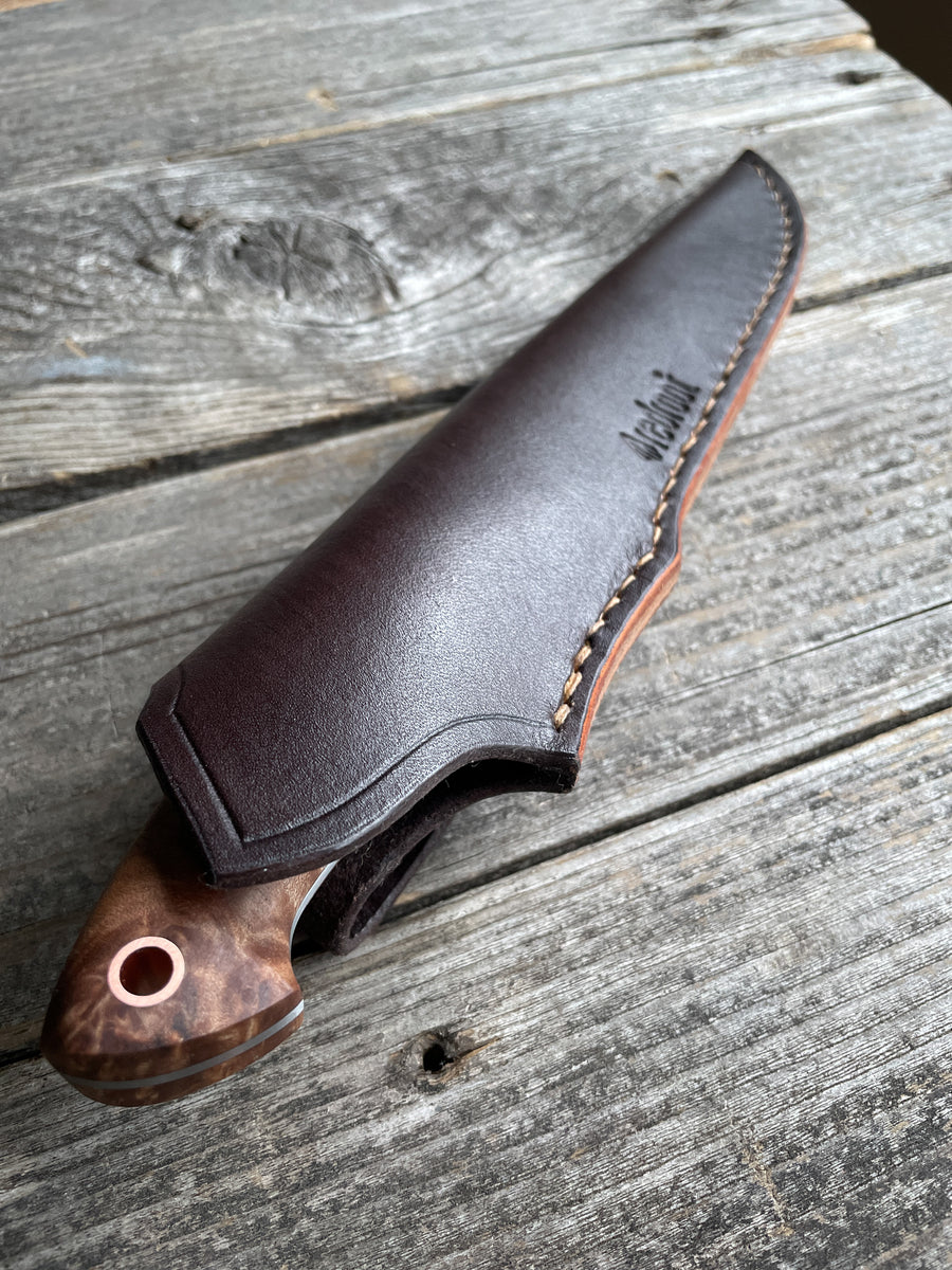 Valence Bushcrafter — Maple Burl & Copper