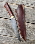 Long Hunter Camp Knife — Snakewood & Brass