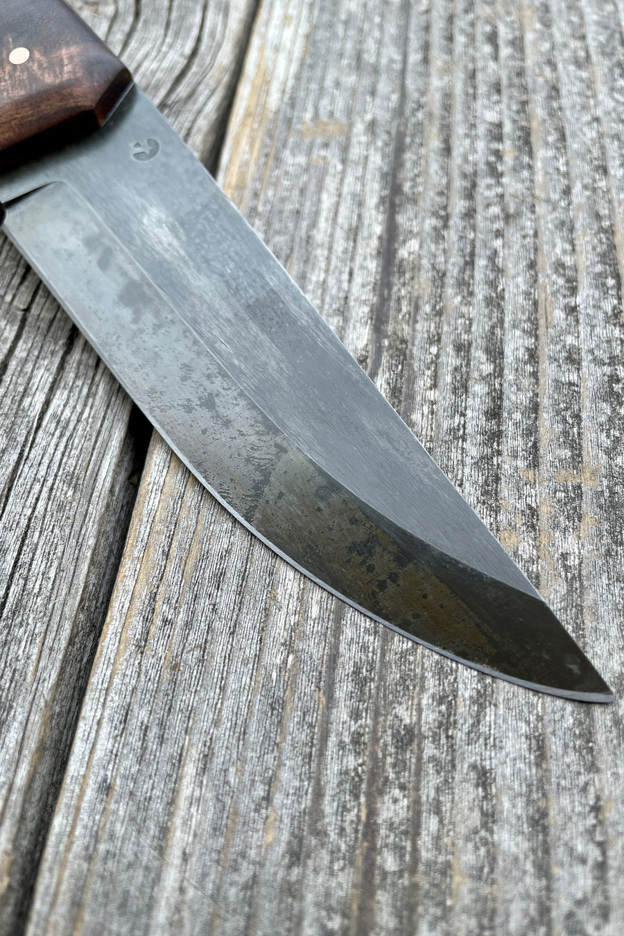 Valence Bushcrafter — Walnut burl & Copper