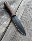 Mountain Scout Knife — English Walnut & Brass